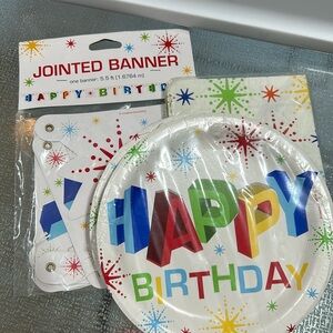 Happy Birthday Decoration Set